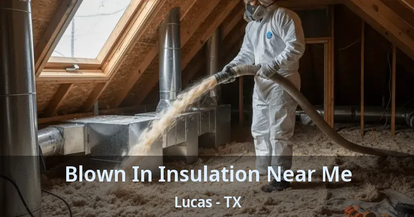 Blown In Insulation Near Me Lucas - TX