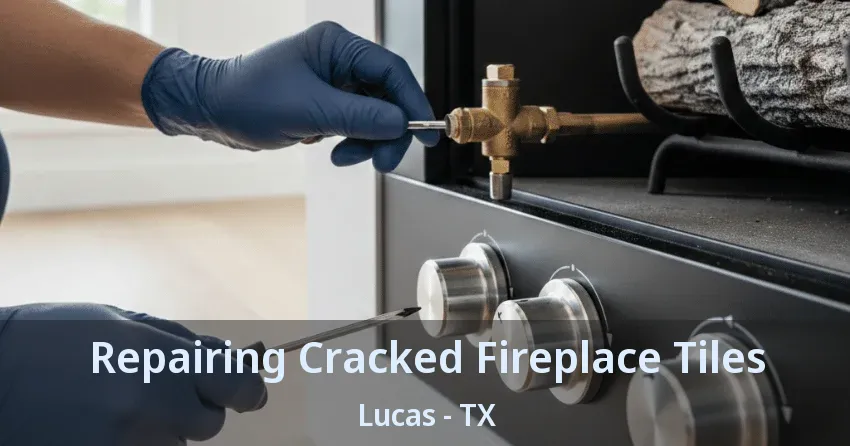 Repairing Cracked Fireplace Tiles Lucas - TX