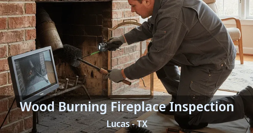 Wood Burning Fireplace Inspection Lucas - TX